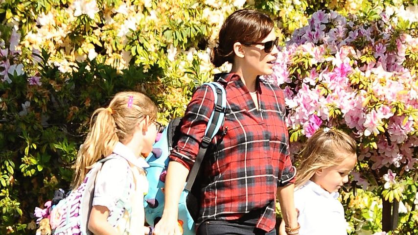 Jennifer Garner mit ihren Töchtern Seraphina und Violet