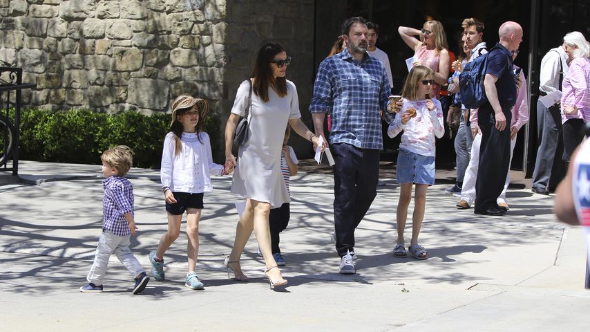 Jennifer Garner und Ben Affleck mit ihren Kindern