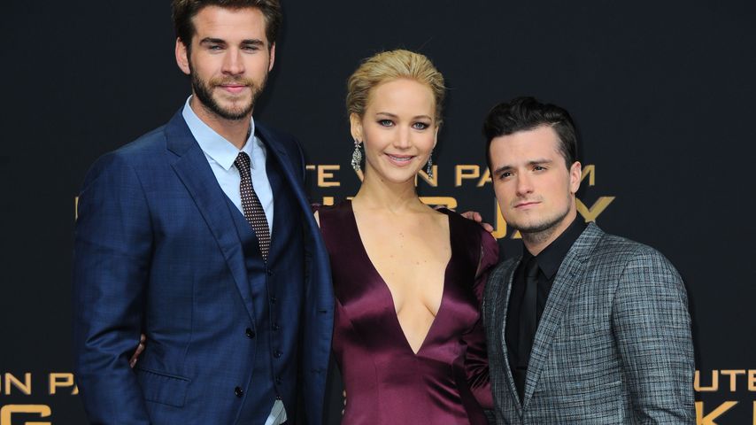 Jennifer Lawrence, Chris Hemsworth und Josh Hutcherson
