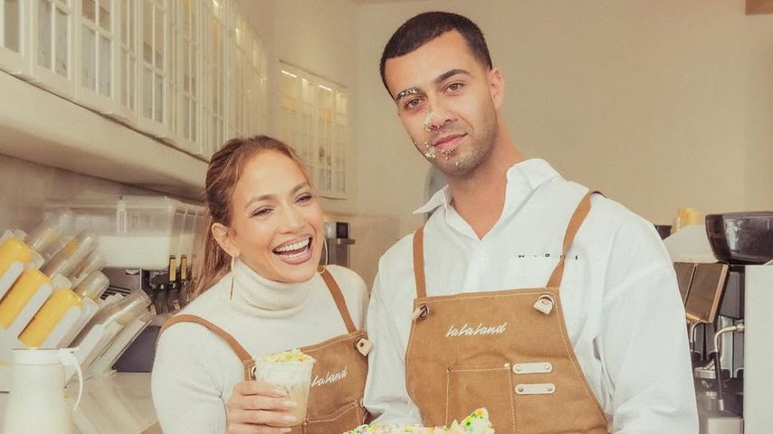 Jennifer Lopez und Francois Reihani im La La Land Kind Cafe