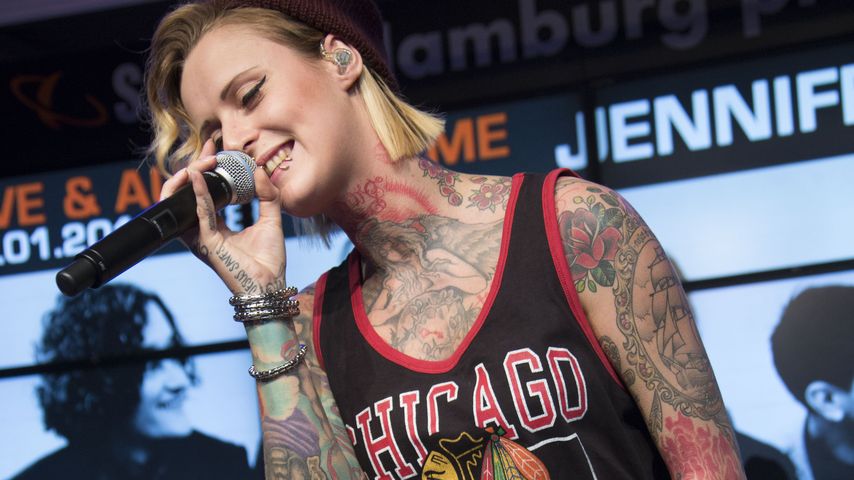 Jennifer Weist auf der Bühne