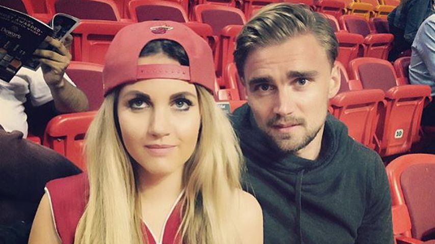 Jenny und Marcel Schmelzer in Miami