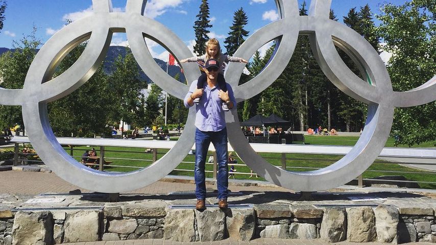 Jensen Ackles mit seiner Tochter Justice Jay “JJ” Ackles