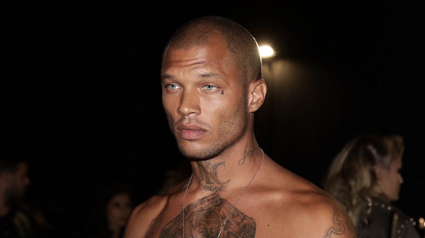 Jeremy Meeks bei der Fashion Week 2017 in Mailand