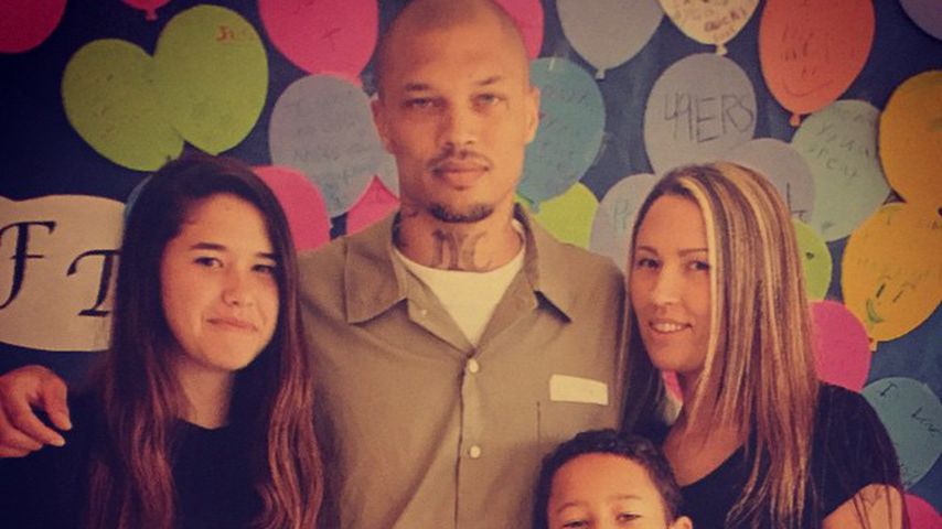 Jeremy Meeks und seine Familie