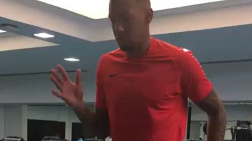 Jérôme Boateng beim Training