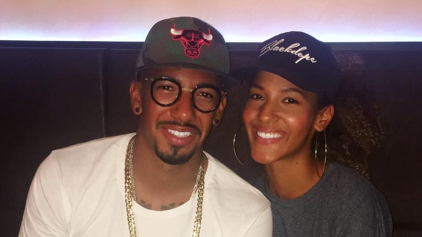 Fußballer Jérôme Boateng mit Schwester Avelina