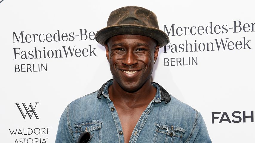 Jerry Kwarteng bei der Mercedes-Benz-Fashion-Week in Berlin 2017