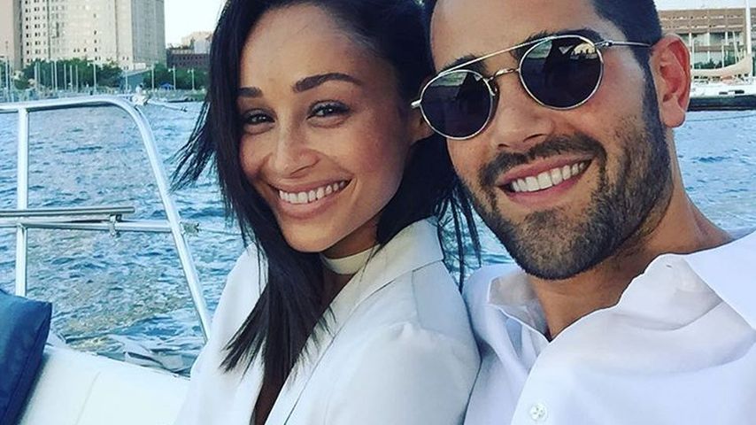Jesse Metcalfe uns Cara Santana auf dem Hudson River
