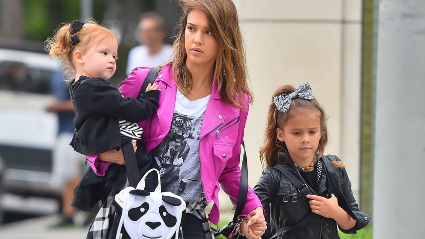 Jessica Alba, Honor Marie Warren und Haven Garner Warren