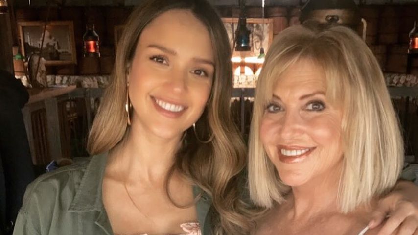 Jessica Alba mit ihrer Mama Cathy Alba