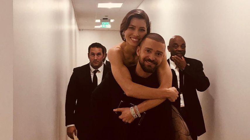 Jessica Biel und Justin Timberlake bei den Golden Globe Awards 2018
