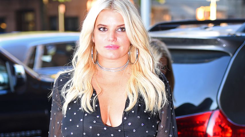 Jessica Simpson in New York City