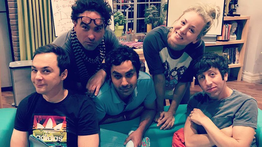 Jim Parsons, Johnny Galecki, Kunal Nayyar, Kaley Cuoco und Simon Helberg
