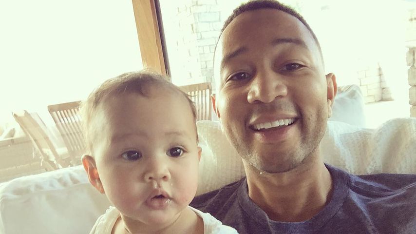 John Legend und Baby Luna