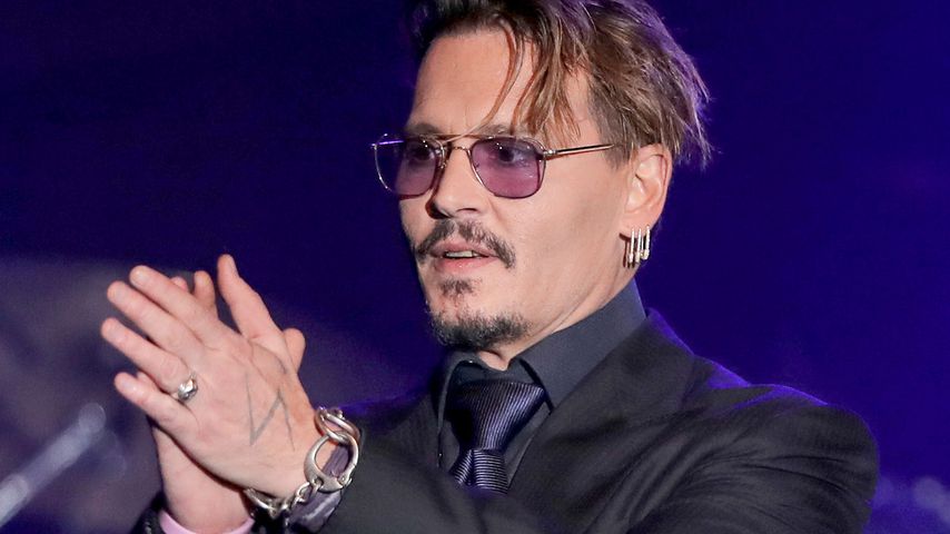 Johnny Depp beim Rhonda's Kiss Benefit Konzert in L.A.