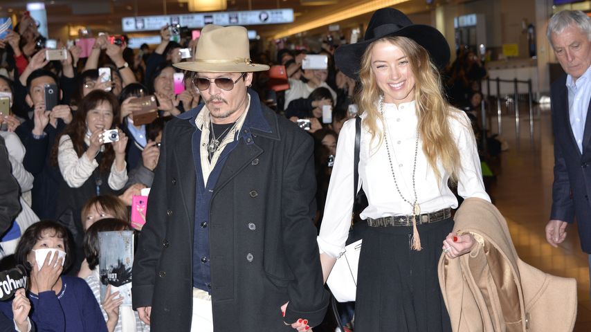 Amber Heard und Johnny Depp