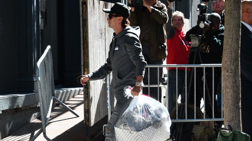 Jonathan Cheban vor Kim Kardashians Apartment in Manhattan Anfang Oktober 2016