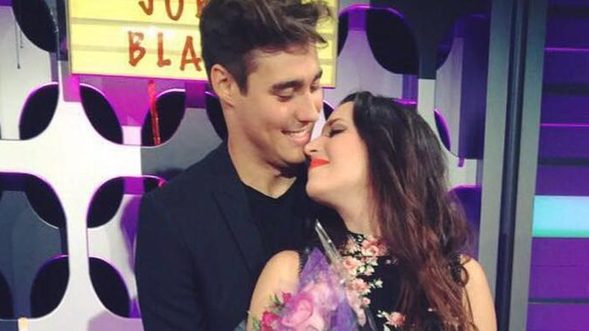 Jorge Blanco und seine Verlobte Stephie Caire