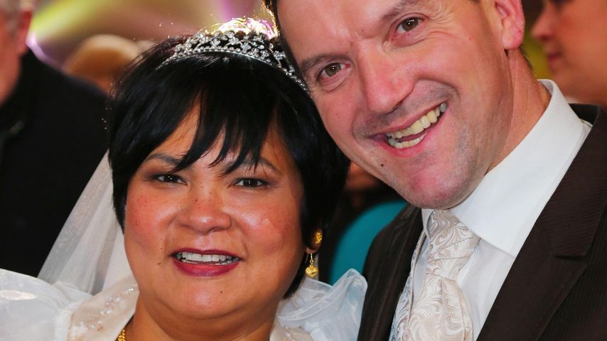 Narumol und Josef bei ihrer Hochzeit