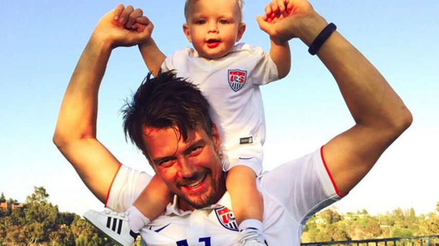 Josh Duhamel und Axl Jack Duhamel