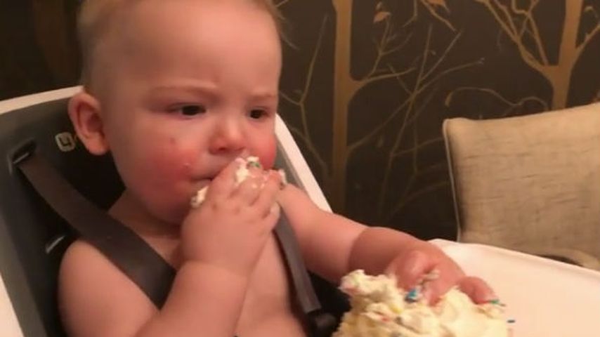 Joshua Bishop Kelley an seinem 1. Geburtstag