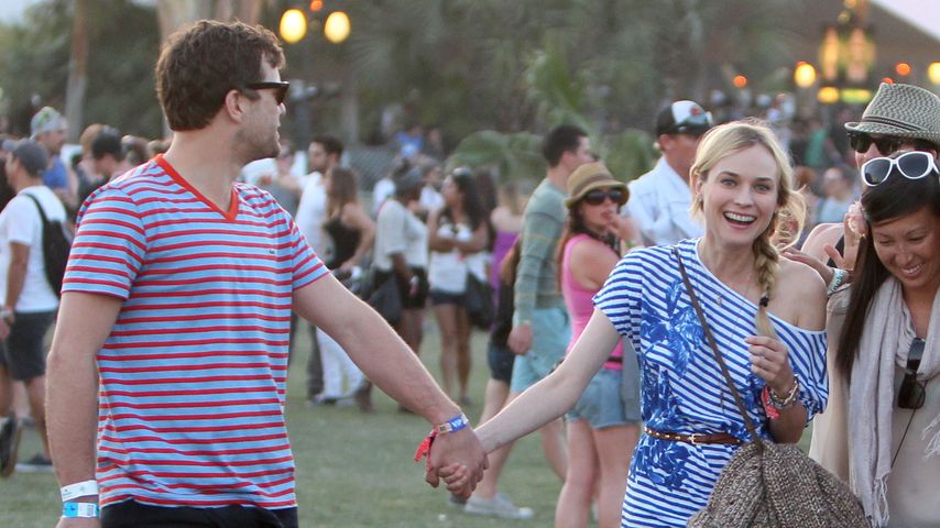 Joshua Jackson und Diane Kruger beim Coachella-Festival 2012