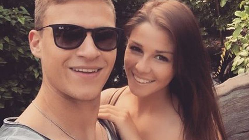 Nationalspieler Joshua Kimmich und seine Freundin Lina Meyer