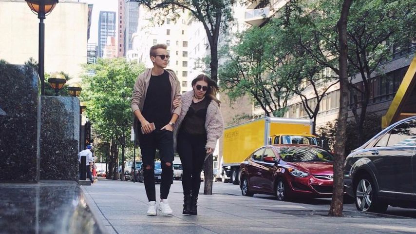 Julian Claßen und Bibi Heinicke in New York
