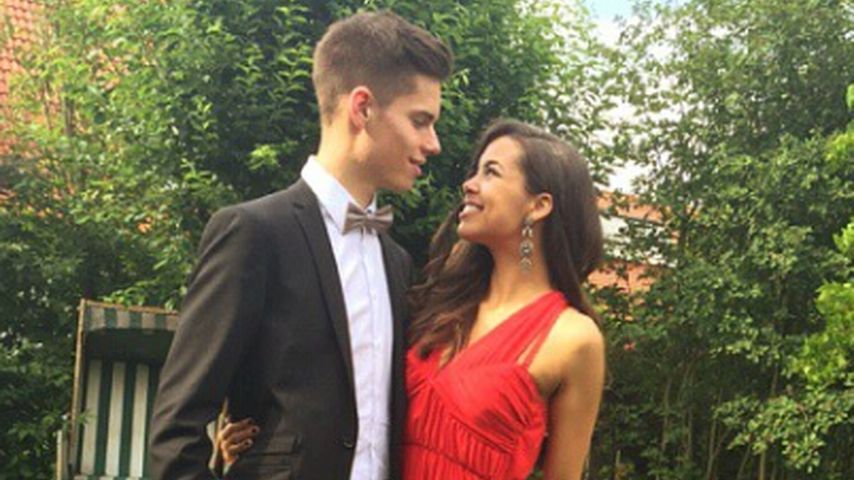 Fußballer Julian Weigl mit Sarah Richmond