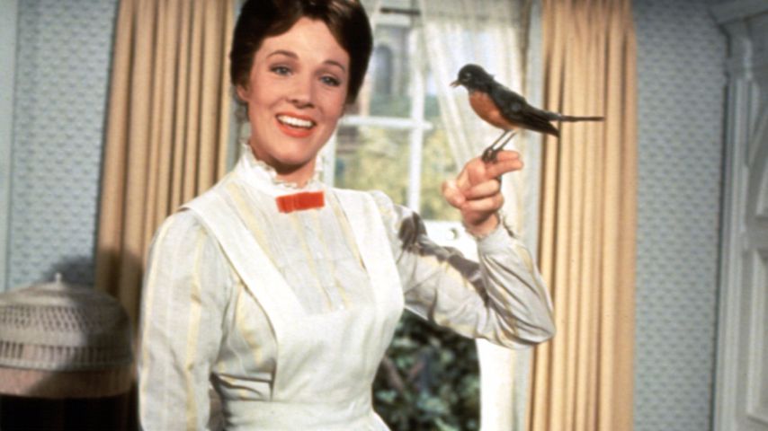 Julie Andrews als Mary Poppins 1964