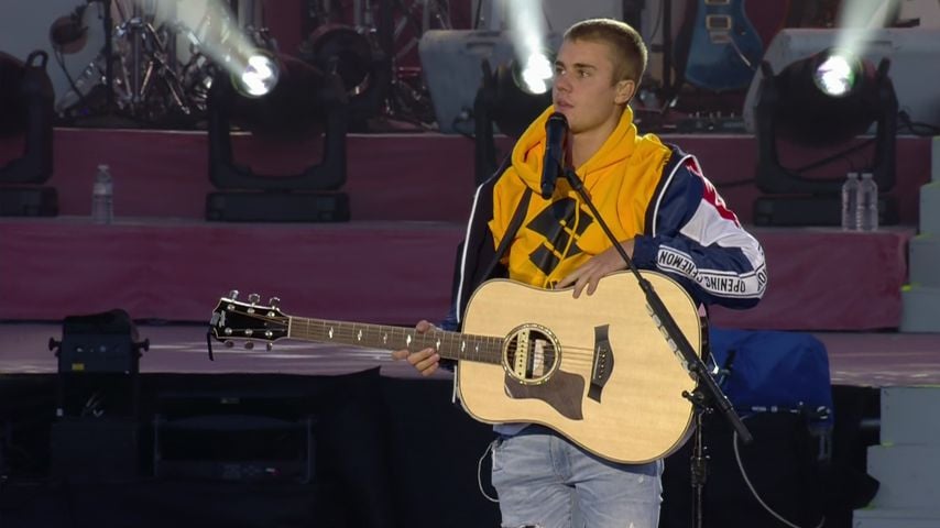 Justin Bieber beim "One Love Manchester"-Konzert