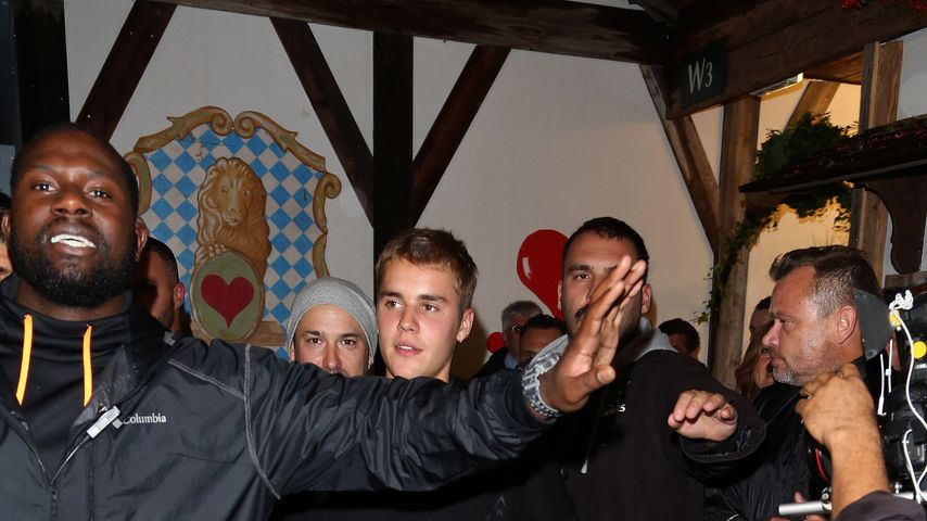 Justin Bieber auf dem Oktoberfest