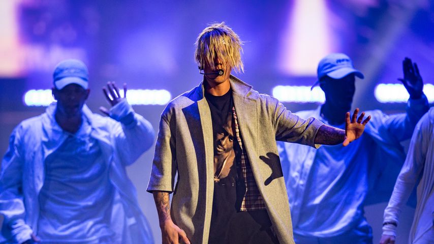 Justin Bieber während seiner Tour