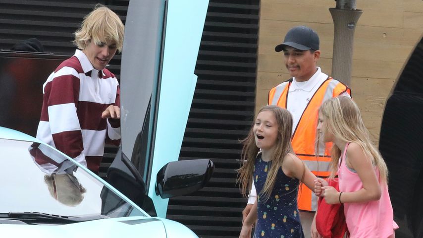 Justin Bieber und seine Schwester Jazmyn