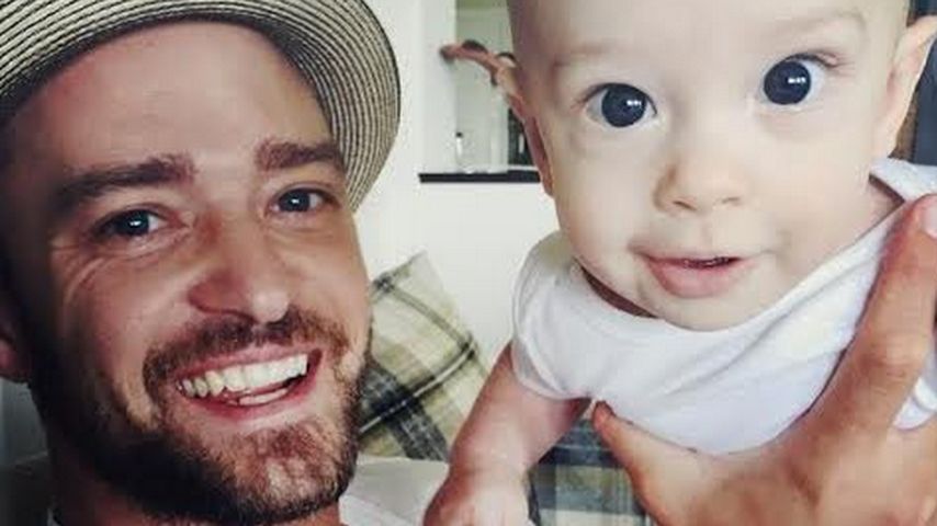 Justin Timberlake und Silas Randall Timberlake