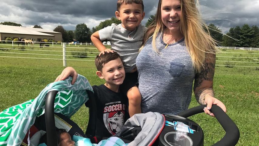 Kailyn Lowry mit ihren drei Söhnen