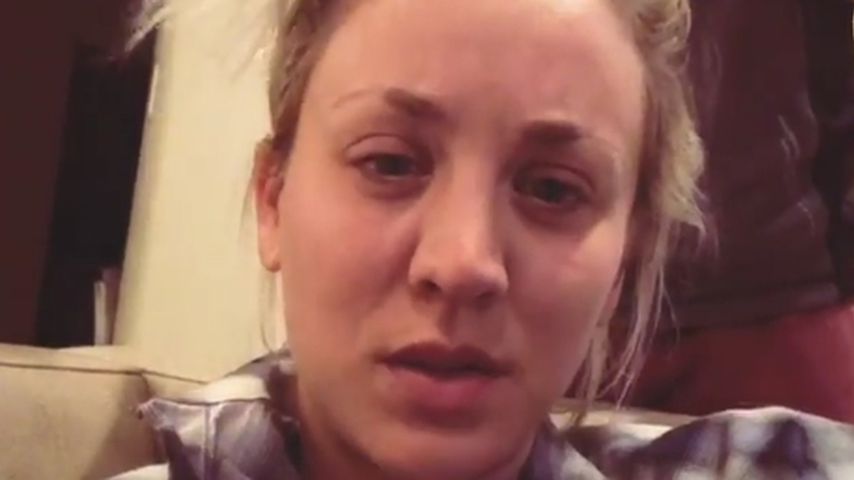Nach OP: Kaley Cuocos Mann Karl muss ihr die Haare machen!