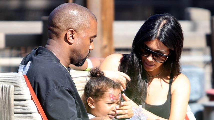 Kim Kardashian, Kanye West und North West