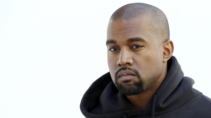 Kanye West bei einer Modenschau in Paris