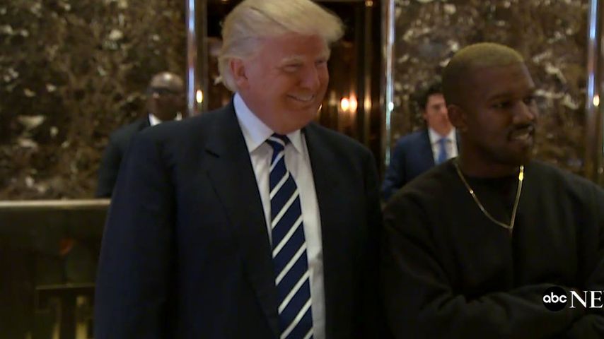 Kanye West mit Donald Trump im Trump Tower