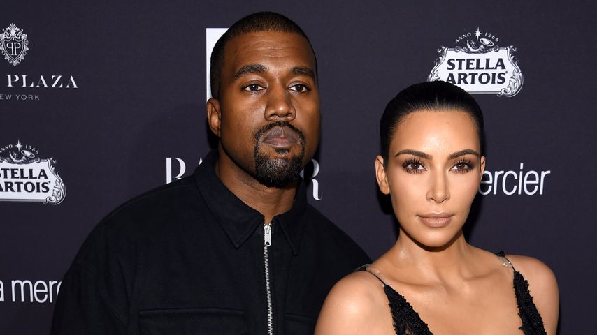 Kanye West und Kim Kardashian 2016 bei einer Fashion-Party