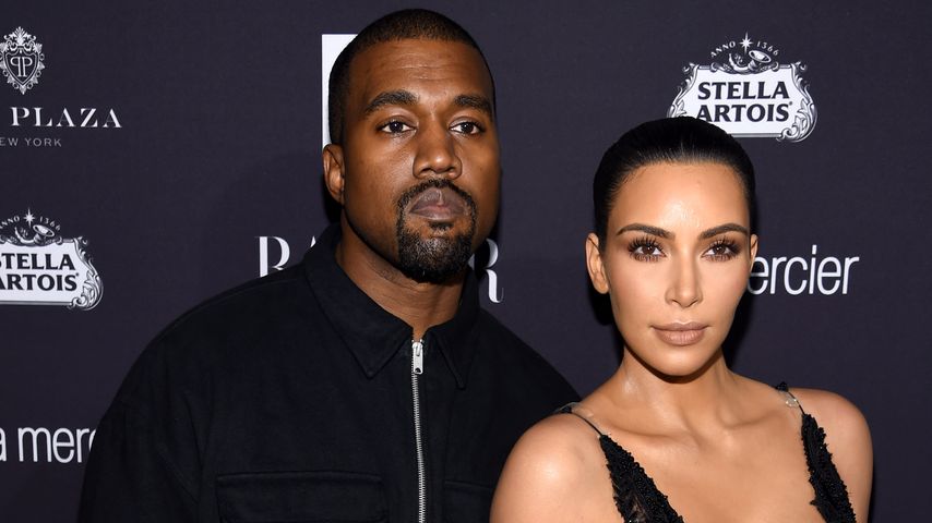 Kanye West und Kim Kardashian bei einer Veranstaltung in New York