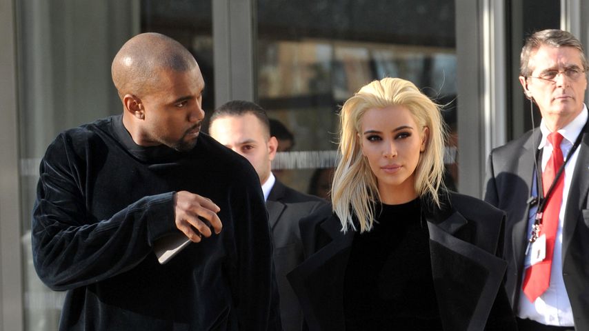 Kim Kardashian und Kanye West