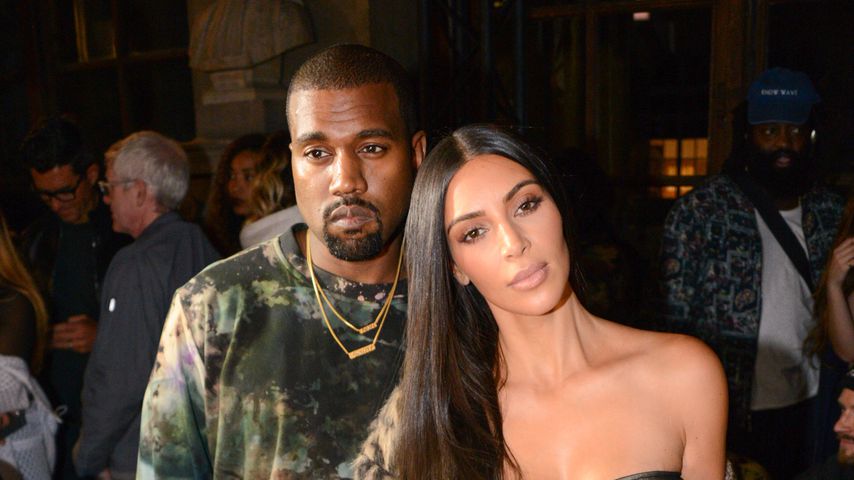 Kanye West und Kim Kardashian in Paris