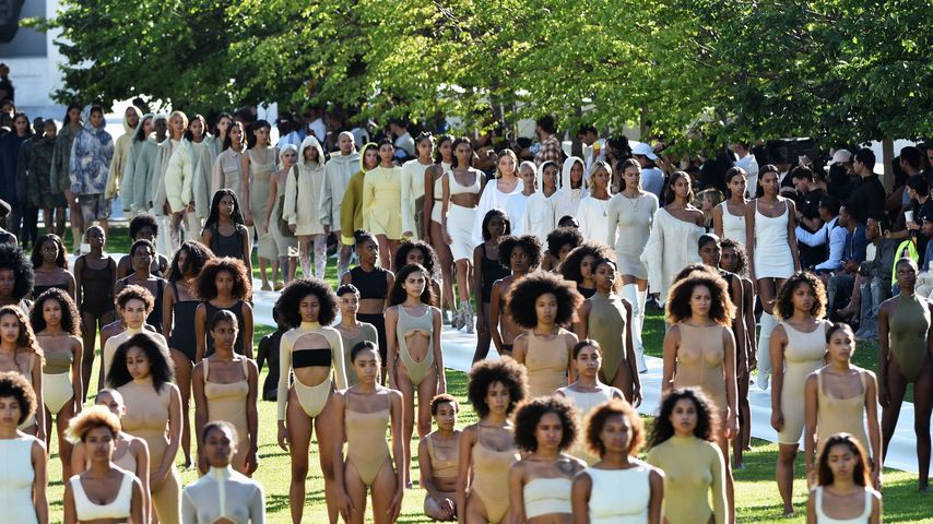 Kanye Wests Modenschau in New York City