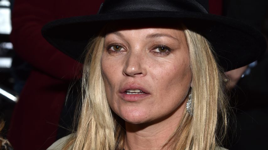 Kate Moss bei der Pariser Fashion Week