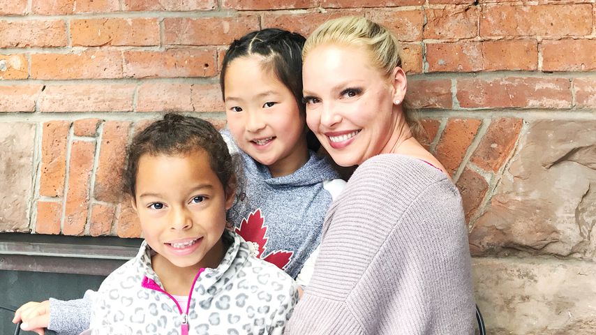 Überglückliche Katherine Heigl: Family-Besuch am "Suits ...