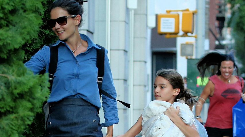 Katie Holmes mit Tochter Suri in New York