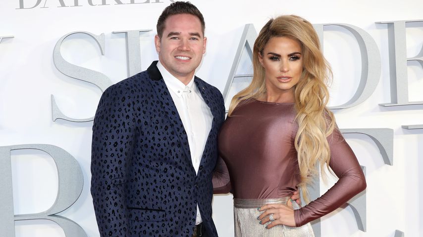Katie Price und Kieran Hayler auf der UK-Premiere zu "Fifty Shades Darker" in London